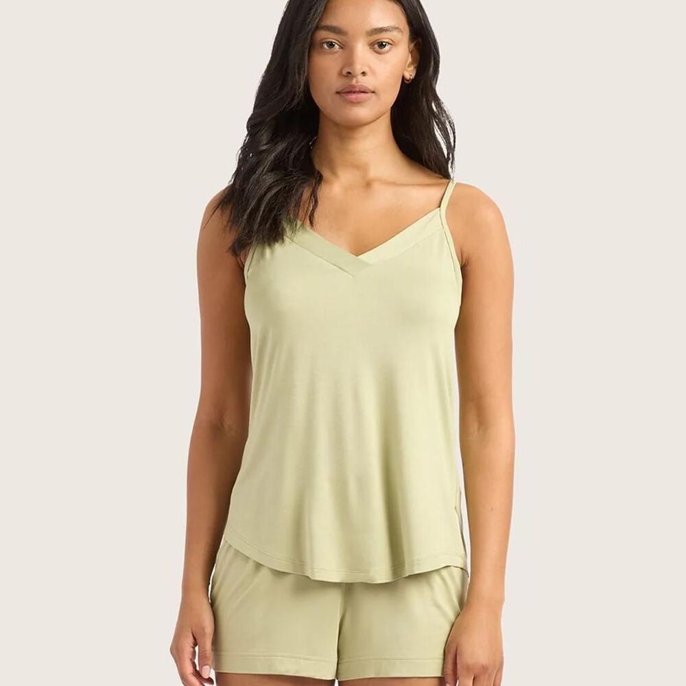 Boody Bamboo Goodnight Sleep Cami in Sage Size Medium